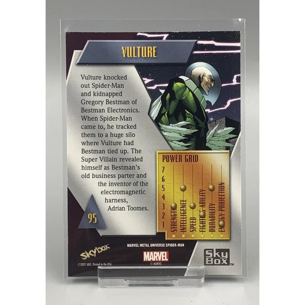 2021 Skybox Marvel Spider-Man Metal‎ Universe Vulture